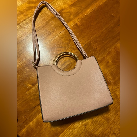 Square Handbag with Round Handle - Picture 2 of 4